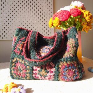 Rowan Granny Square Tote